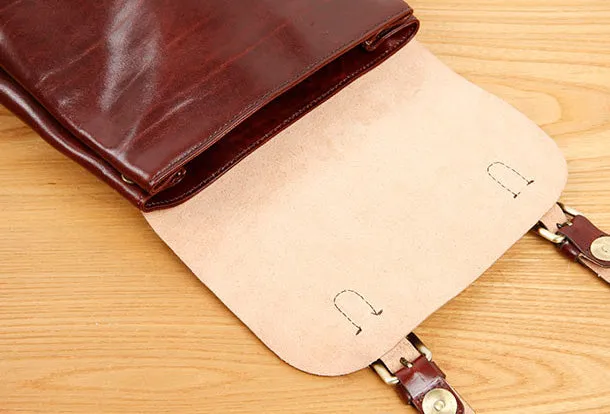 Genuine Leather Cute Backpack Bag Shoulder Bag Red Black Women Leather Purse