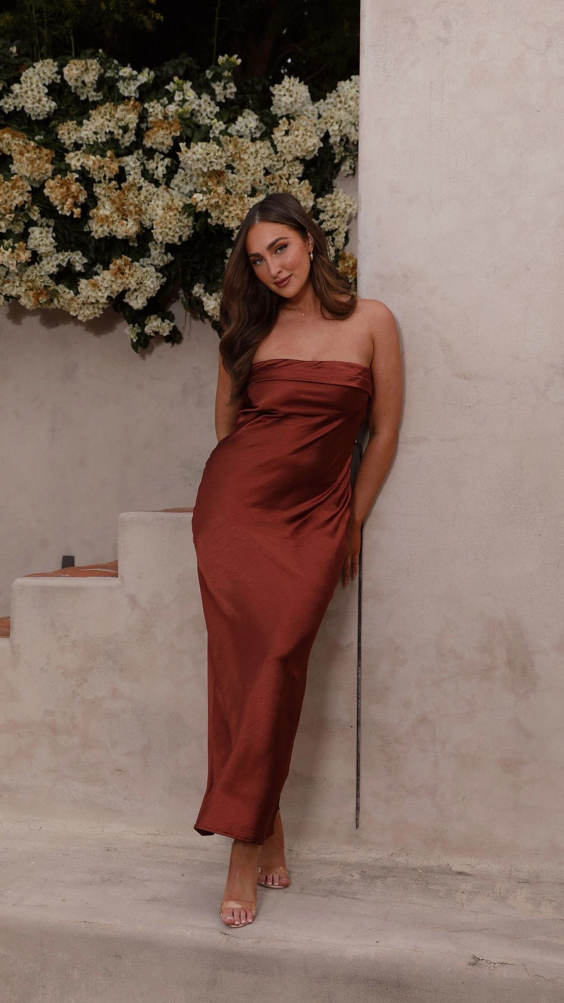 Gisele Maxi Dress - Rust