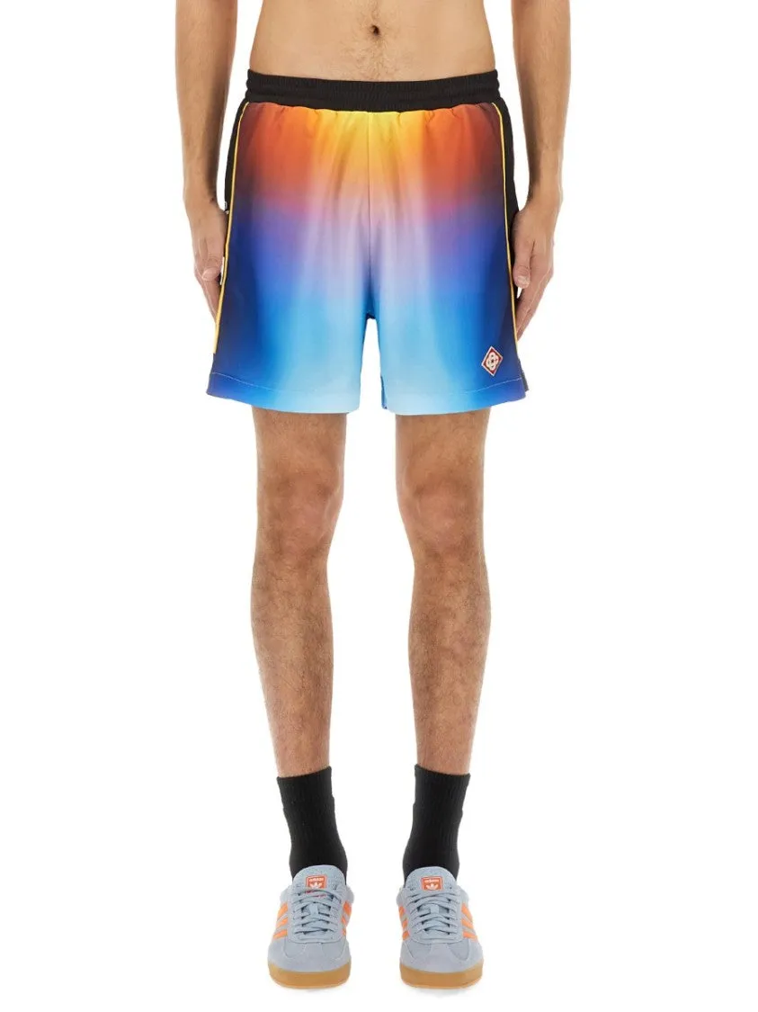 Gradient Football" Shorts