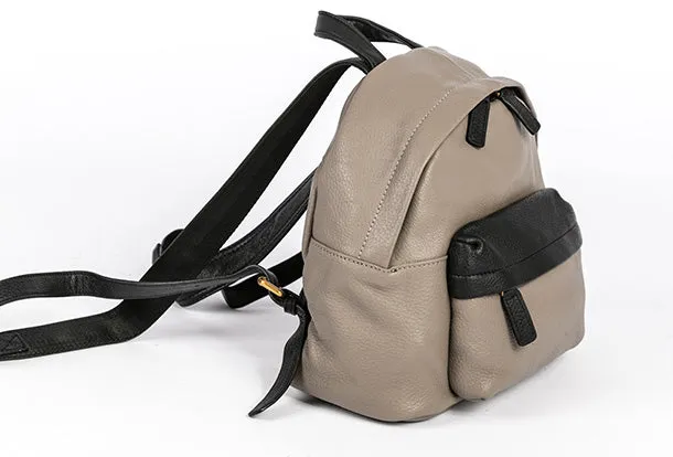 Handmade Genuine Leather Cute Backpack Bag Travel bag Women Leather Purse