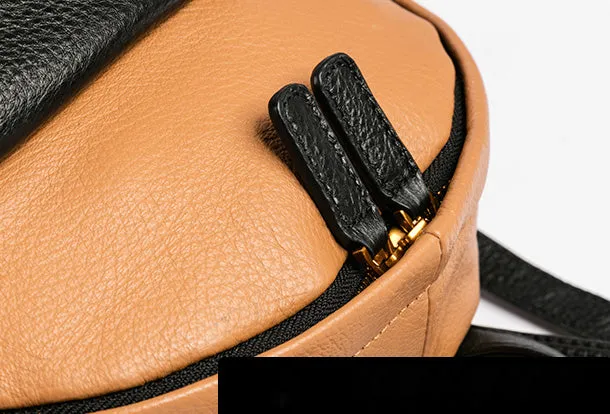 Handmade Genuine Leather Cute Backpack Bag Travel bag Women Leather Purse
