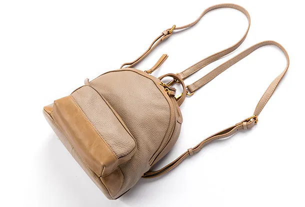Handmade Genuine Leather Cute Backpack Bag Travel bag Women Leather Purse