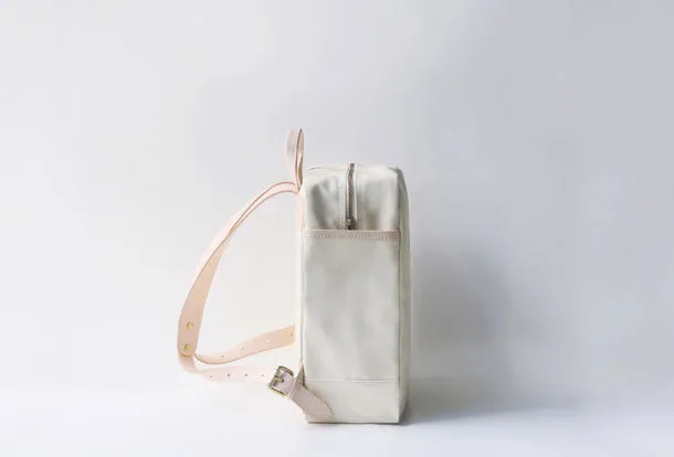 Handmade leather canvas purse backpack bag shoulder bag satchel bag purse women