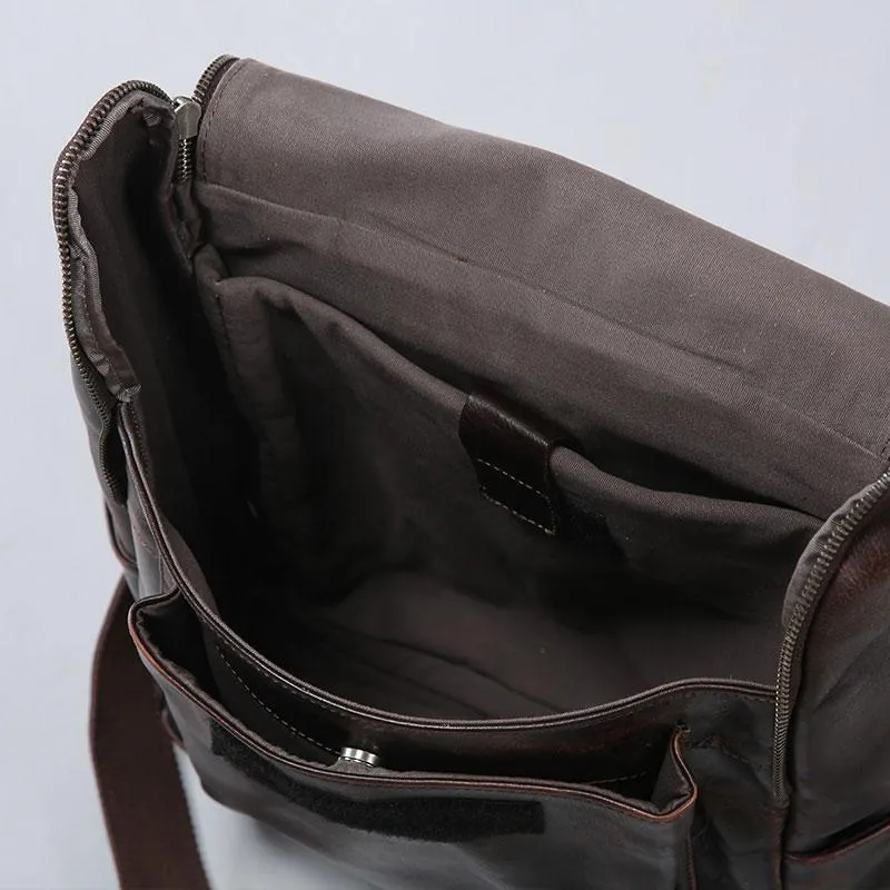 Handmade Leather Mens Cool Backpack Large Travel Backpacks for Men