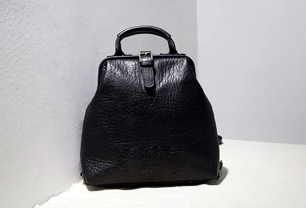 Handmade Leather phone purse backpack for women crossbody bag leather shoulder bag