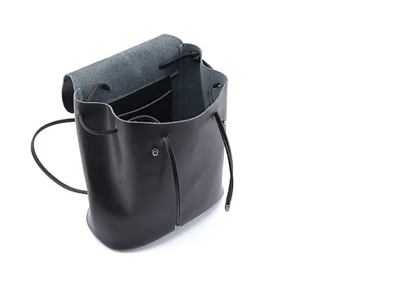 Handmade Leather Womens Backpack School Backpack Purses for Women