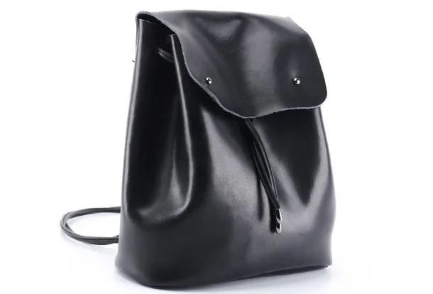 Handmade Leather Womens Backpack School Backpack Purses for Women