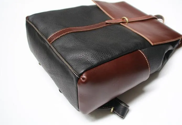 Handmade Mens Leather Backpacks Cool Travel Backpacks Laptop Backpack for men