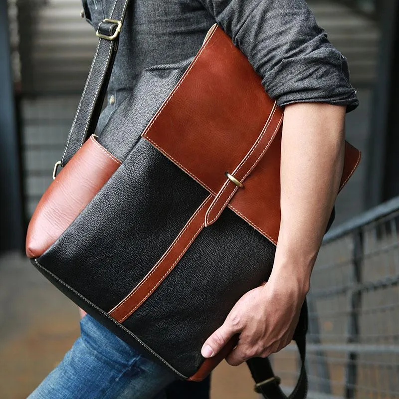 Handmade Mens Leather Backpacks Cool Travel Backpacks Laptop Backpack for men
