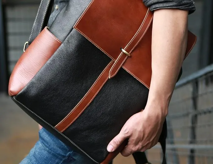 Handmade Mens Leather Backpacks Cool Travel Backpacks Laptop Backpack for men