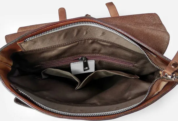 Handmade Mens Leather School Backpacks Bag Travel Backpack for Men