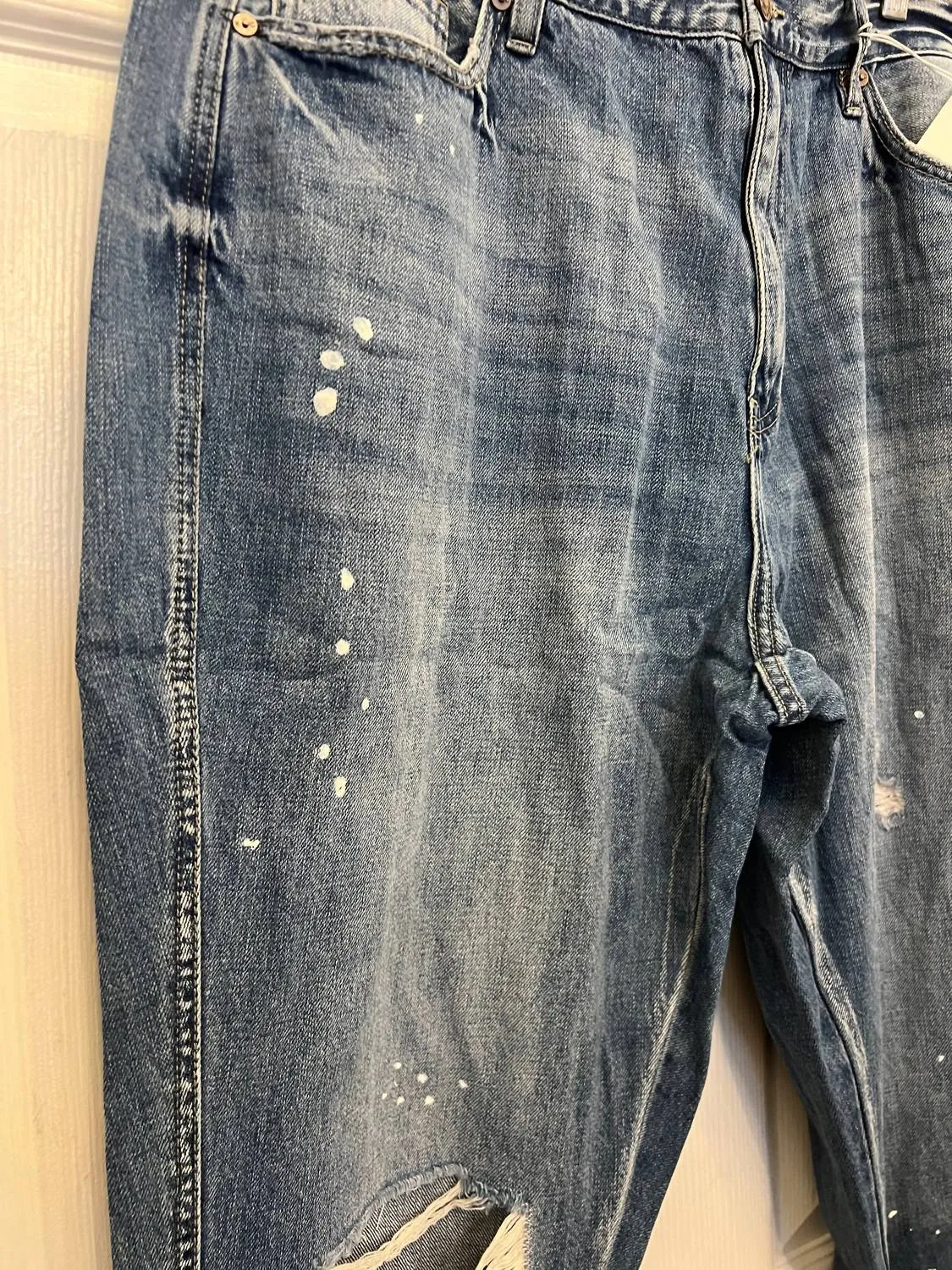 High Waist Jeans In Medium Wash