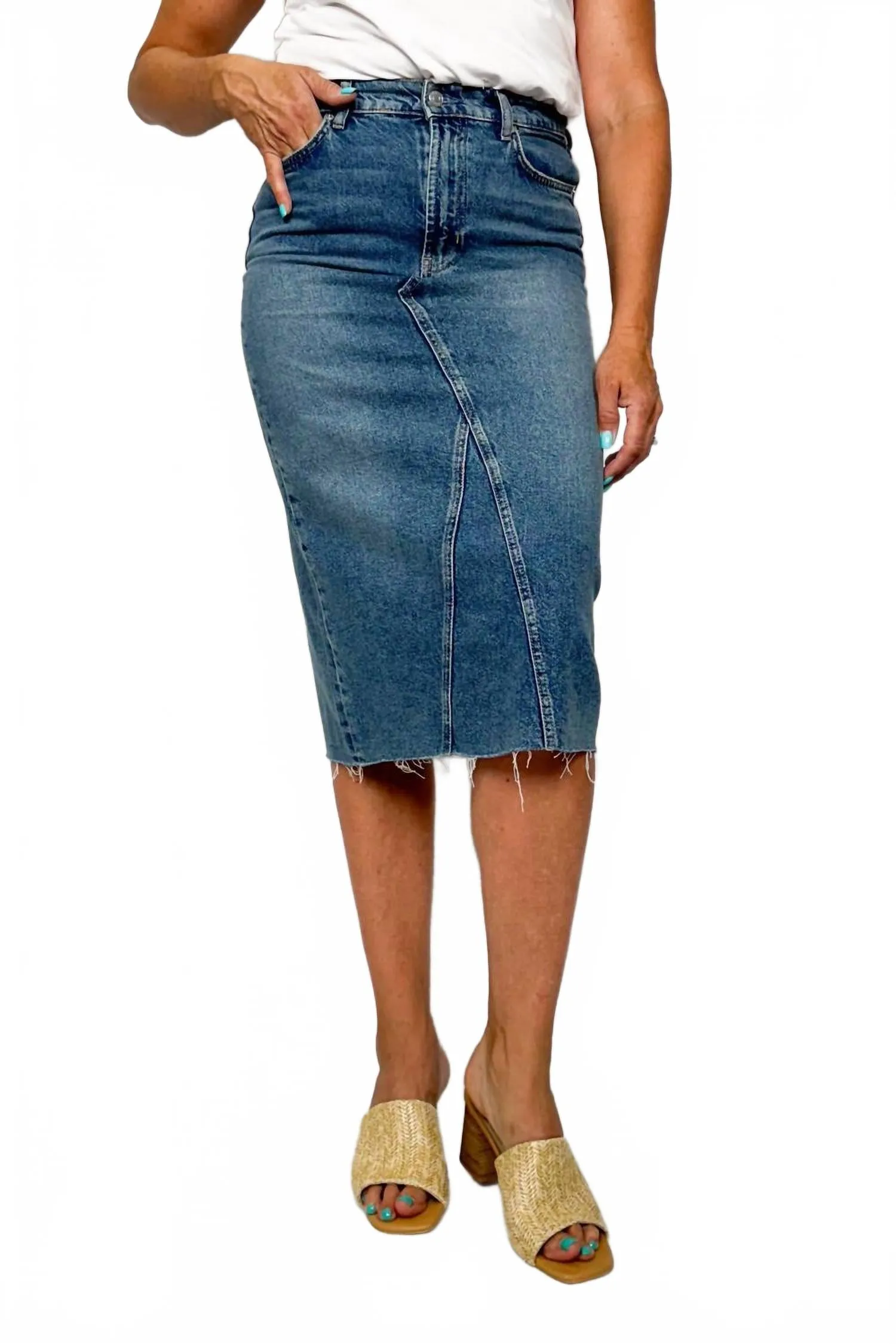 Highland Skirt In Vintage Sapphire