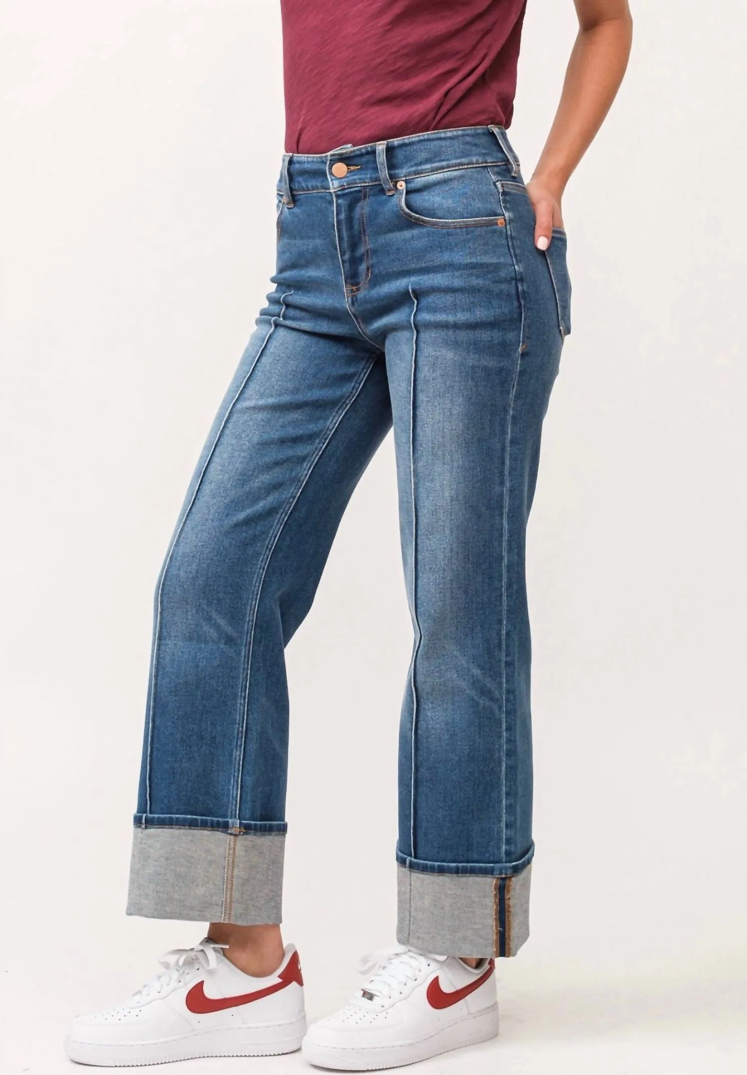 Holly Jeans In Provance Wash
