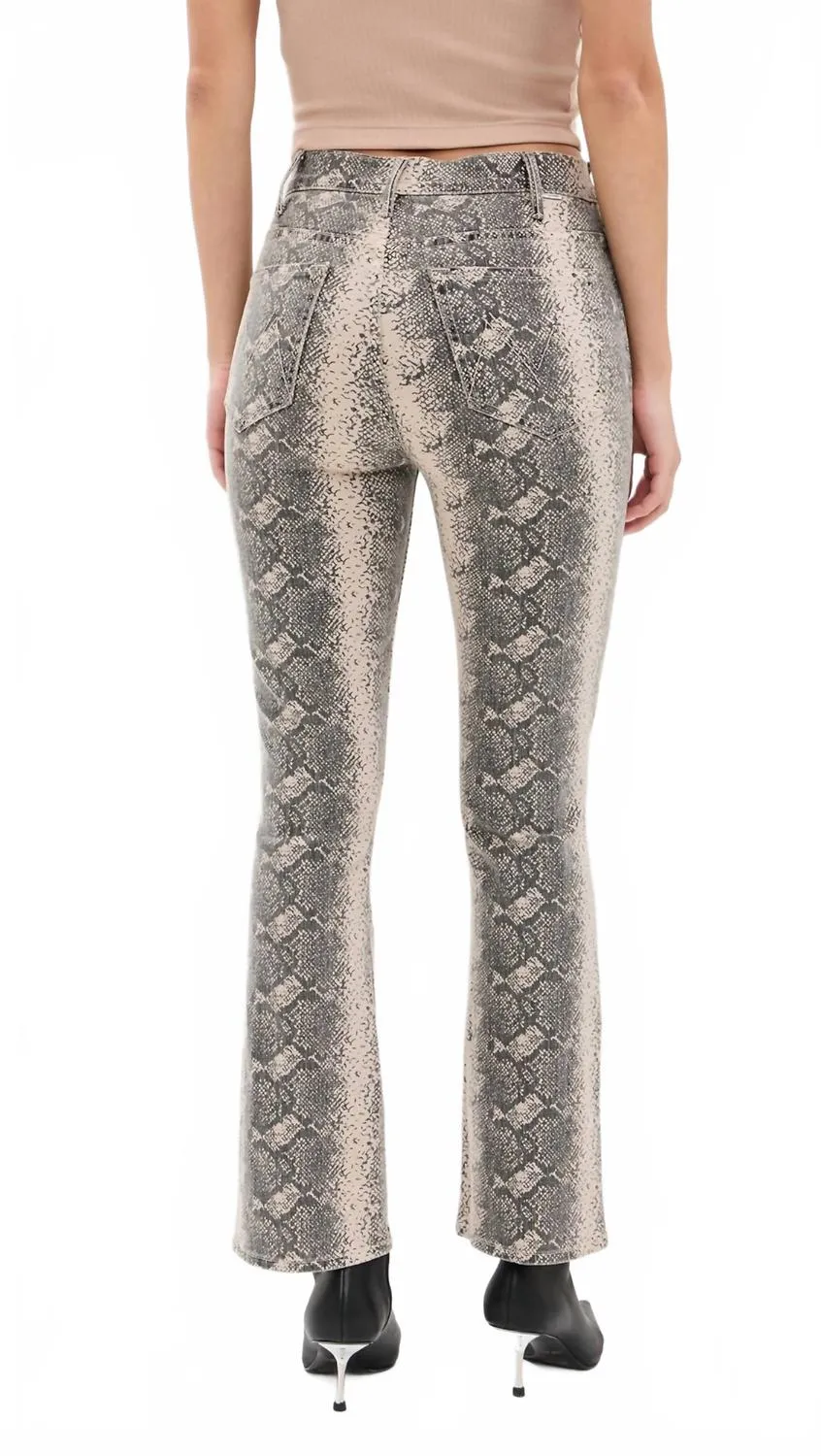 Hustler Flood Jeans In Boa Babe