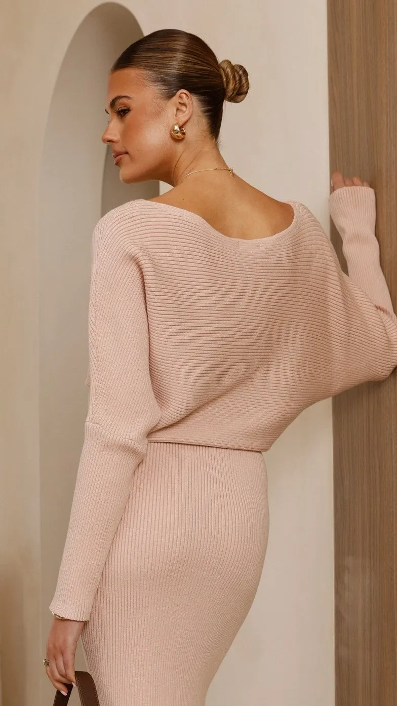 Iluka Knit Top - Camel
