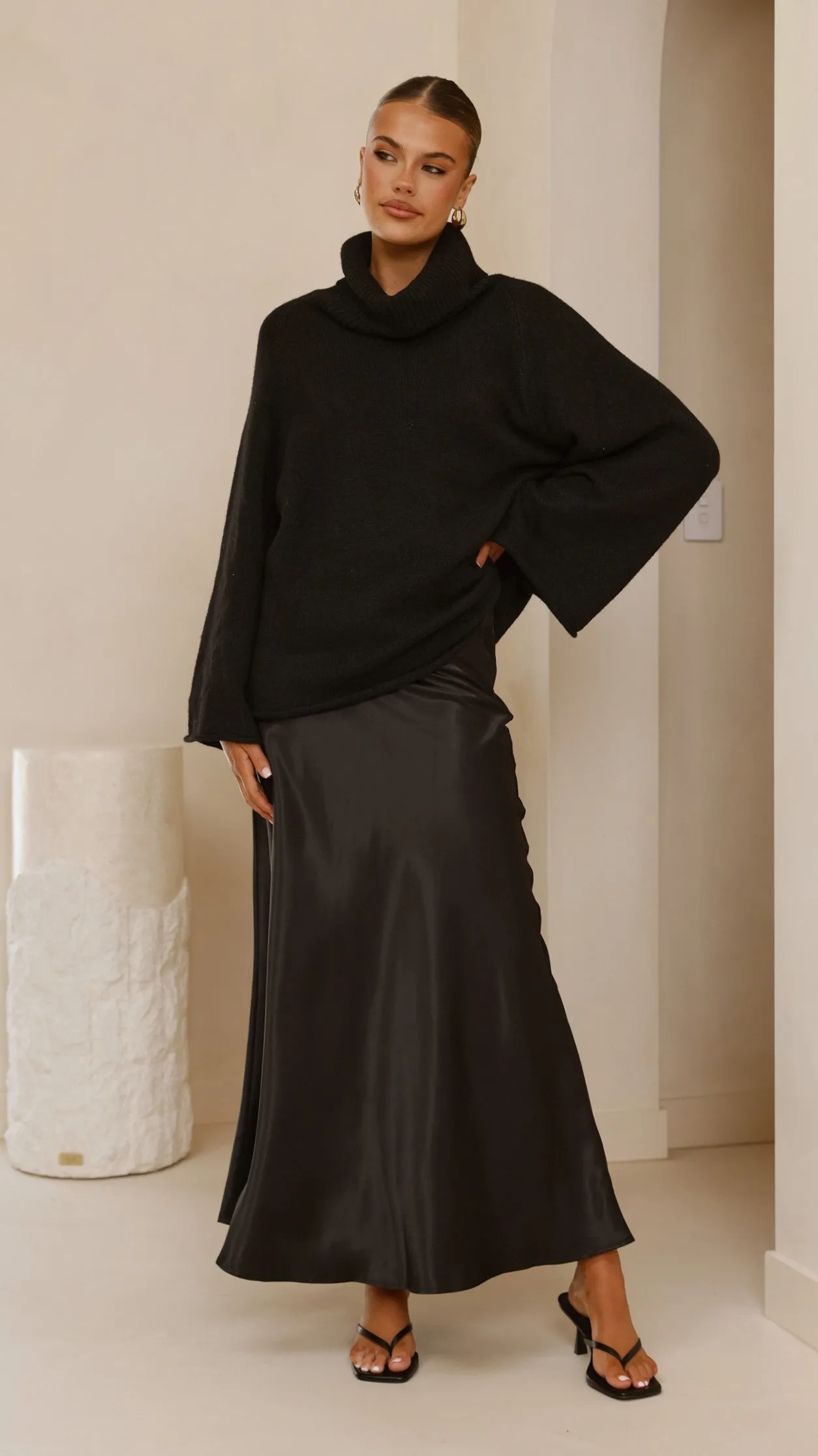 Jacques Knitted Jumper - Black