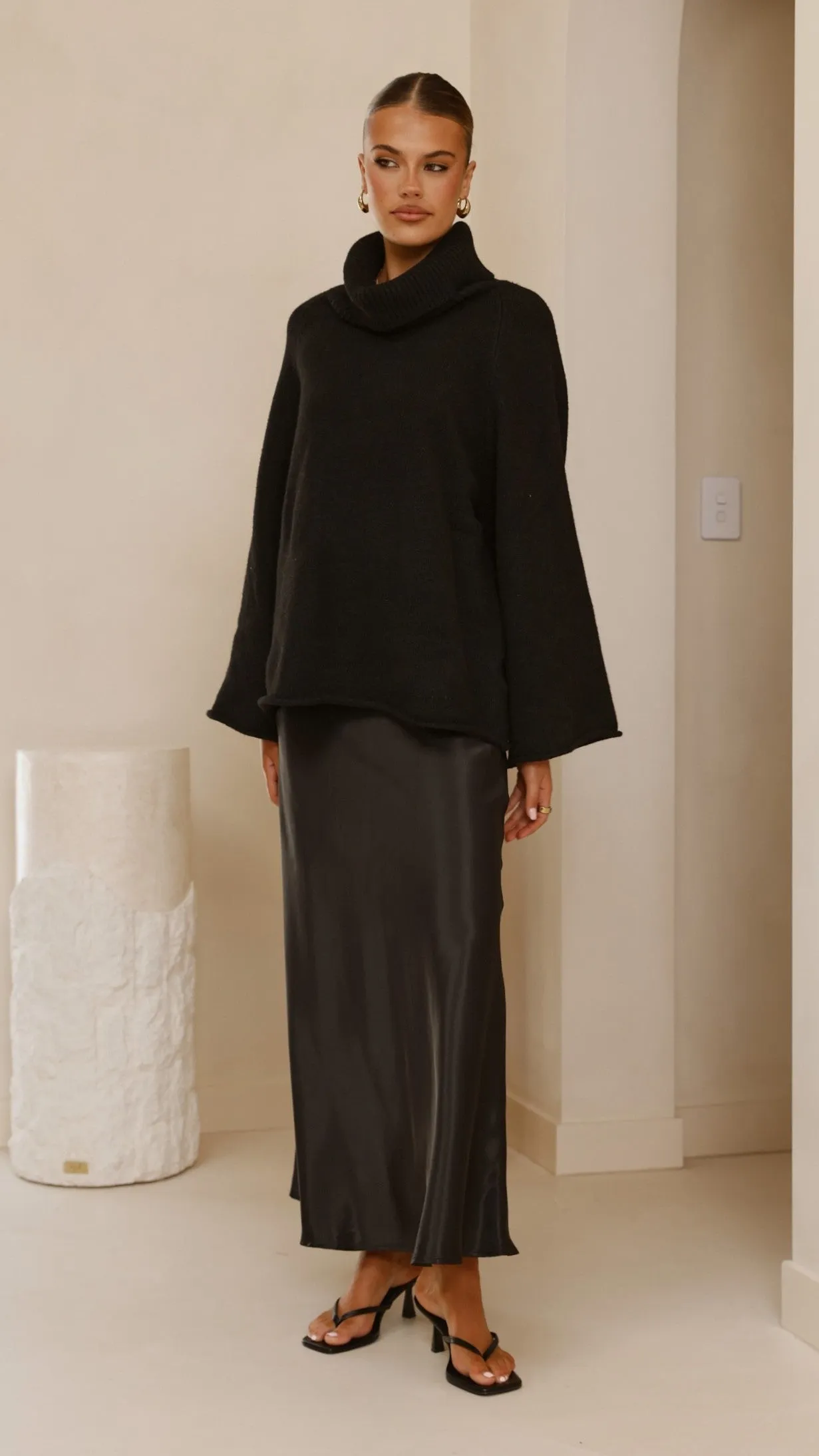 Jacques Knitted Jumper - Black