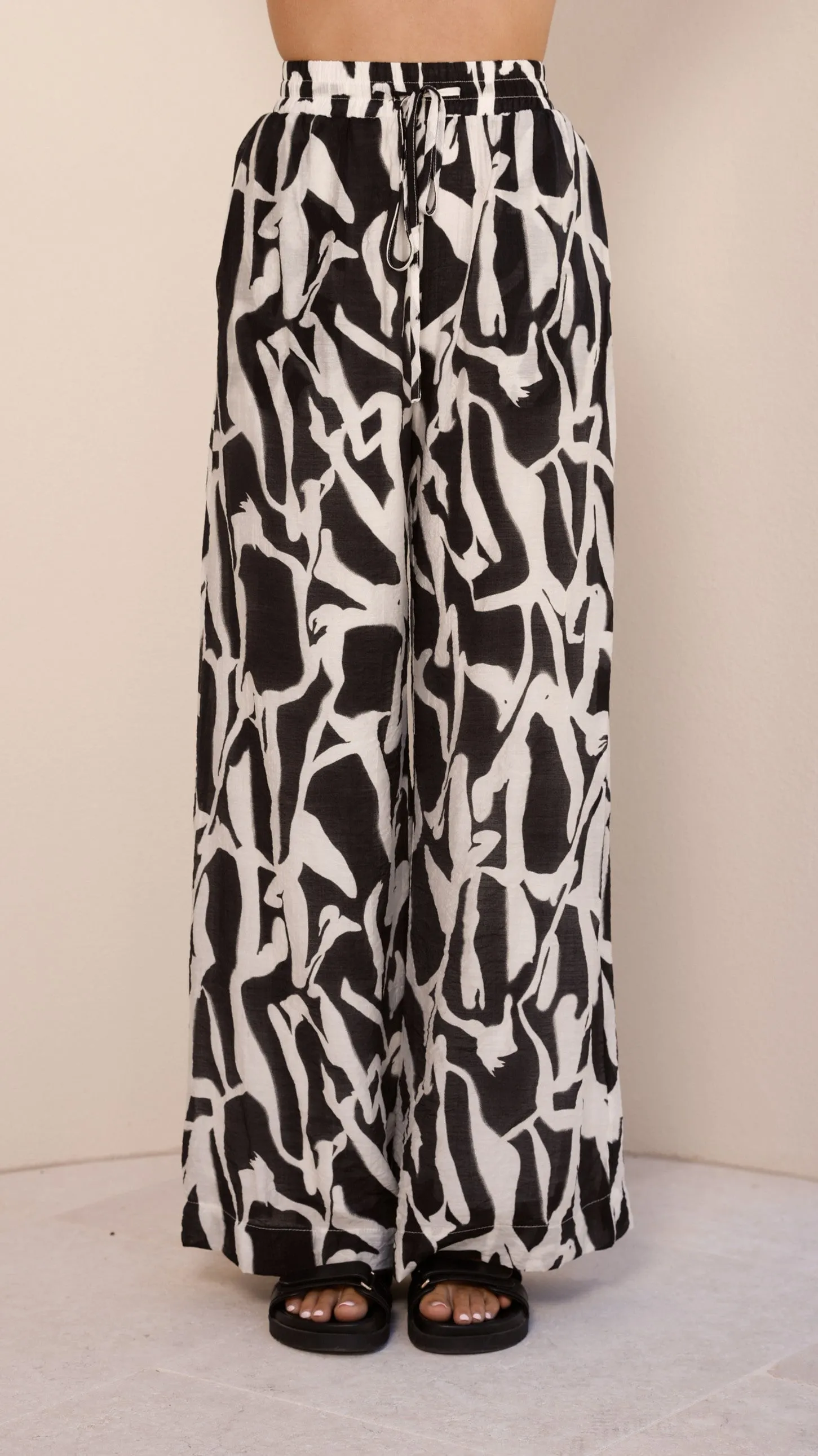 Jamerson Pants - Black/White