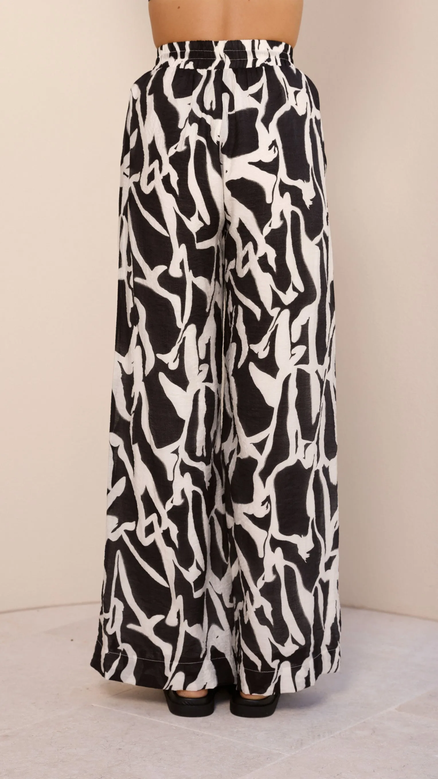 Jamerson Pants - Black/White