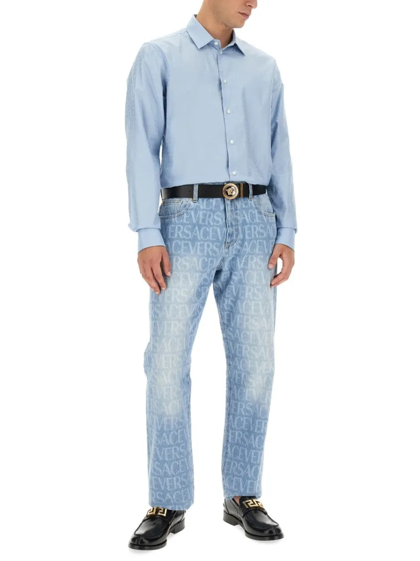 Jeans With Logo