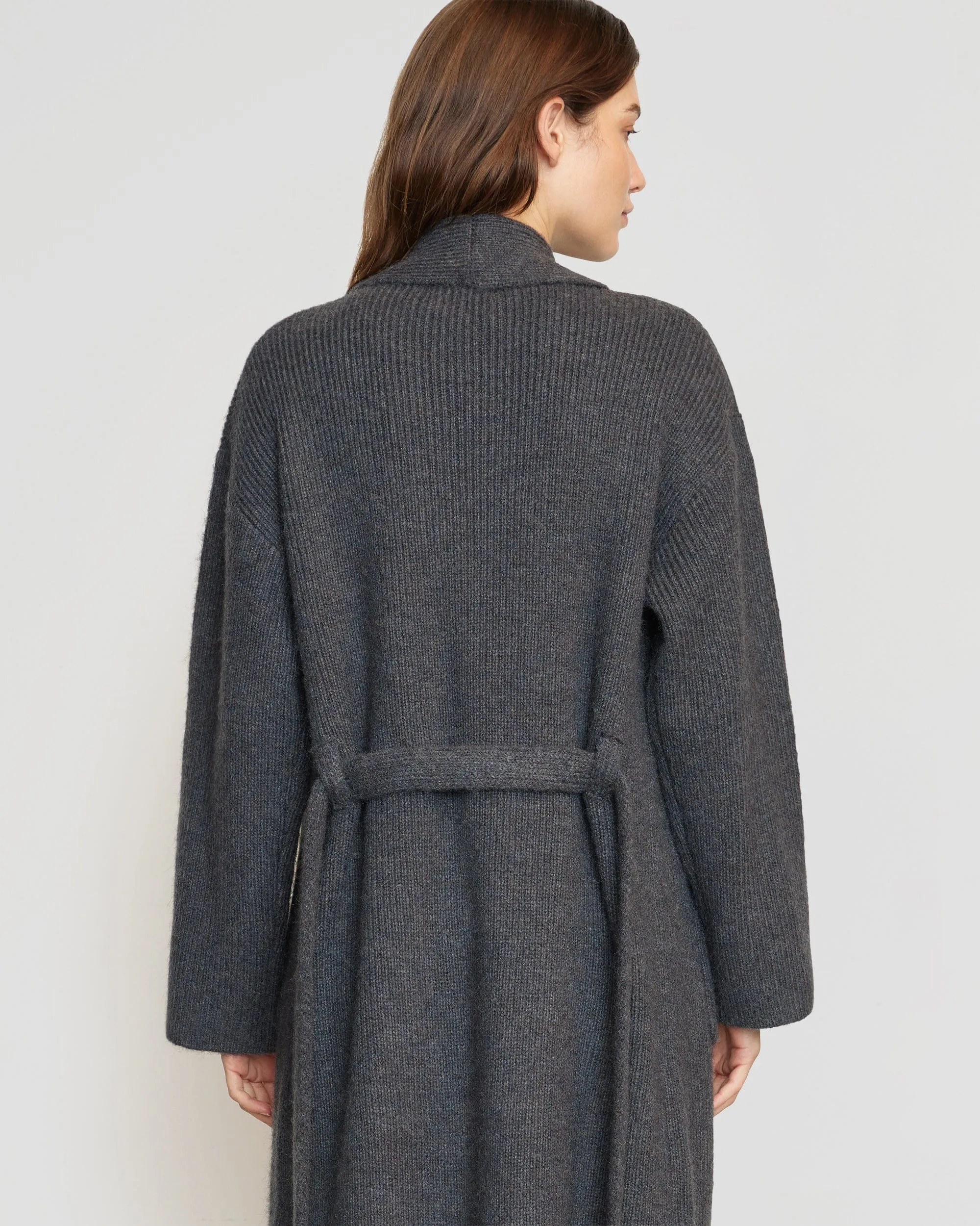 Jia Long Tie-Waist Cardigan