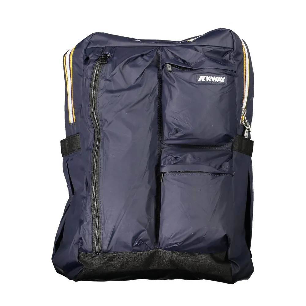 K-WAY Blue Polyamide Backpack