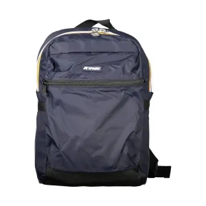 K-WAY Blue Polyamide Men Backpack