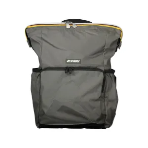 K-WAY Green Polyamide Men Backpack