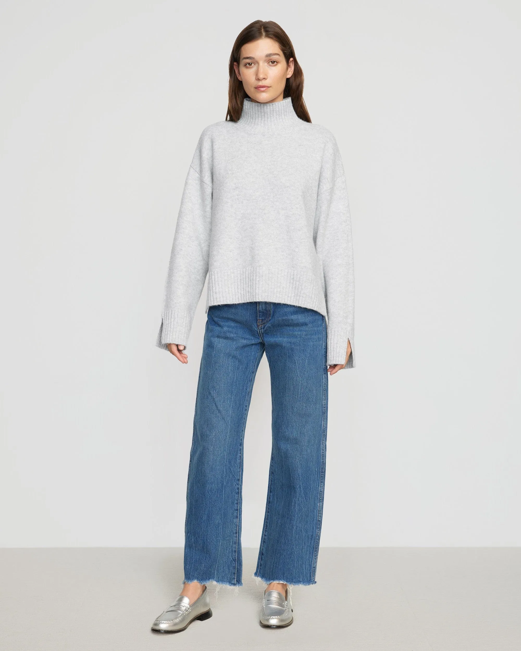 Karlie Oversized Turtleneck Sweater