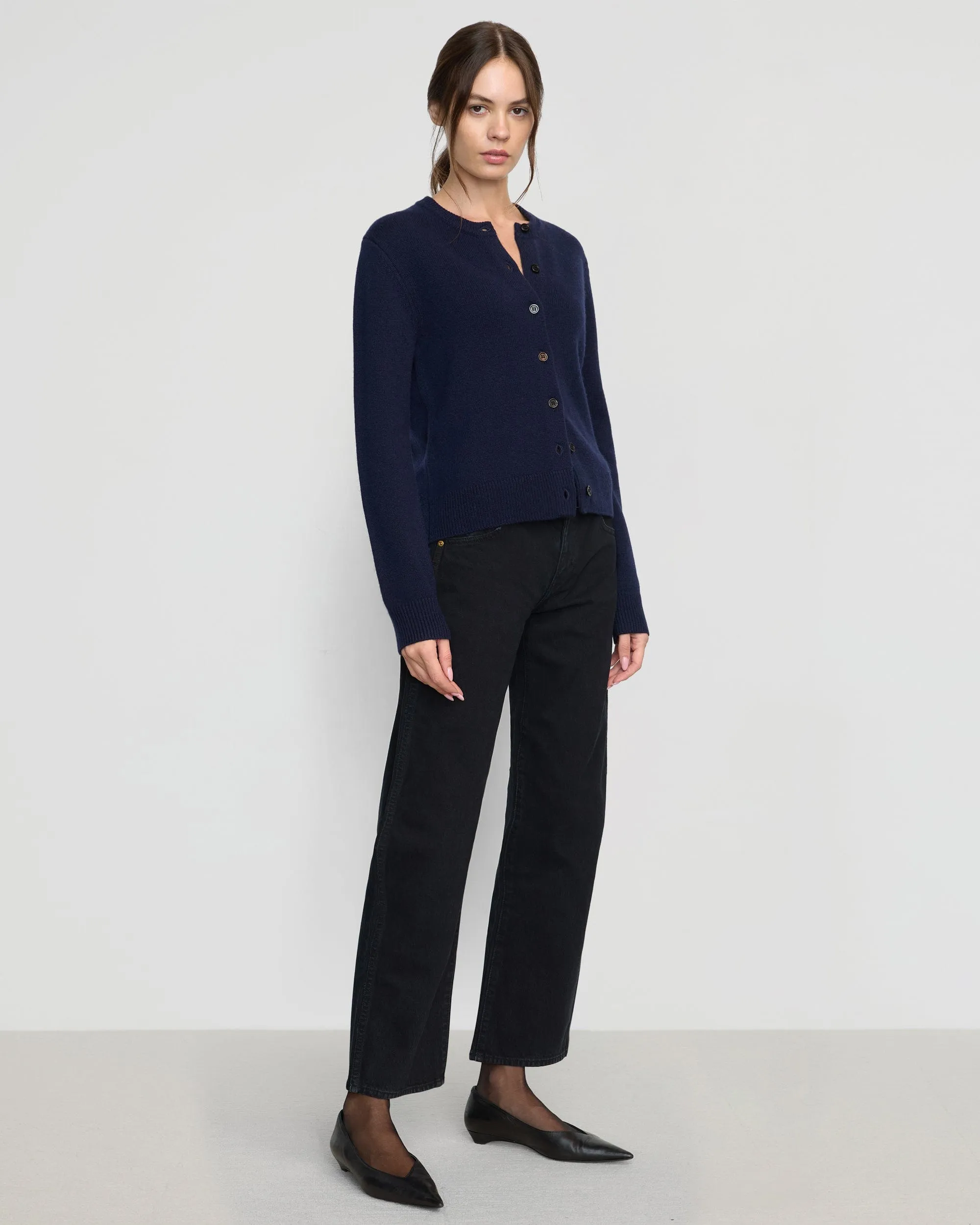Kiran Wool-Cashmere Cardigan