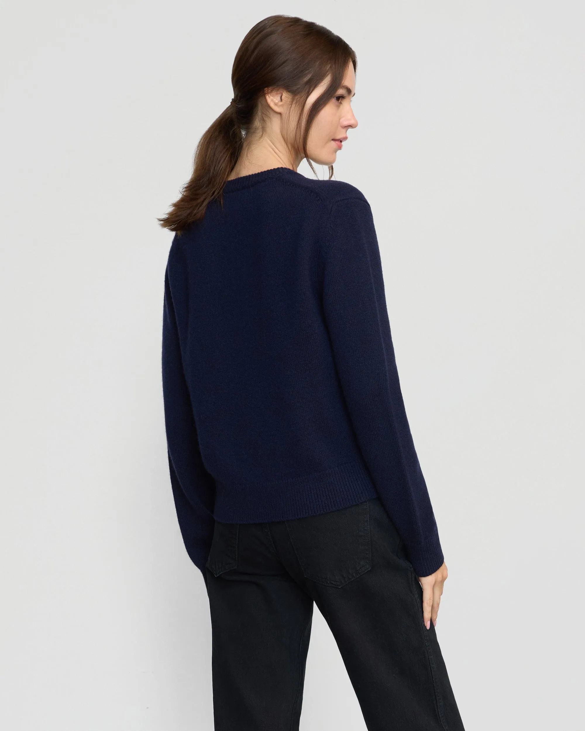 Kiran Wool-Cashmere Cardigan