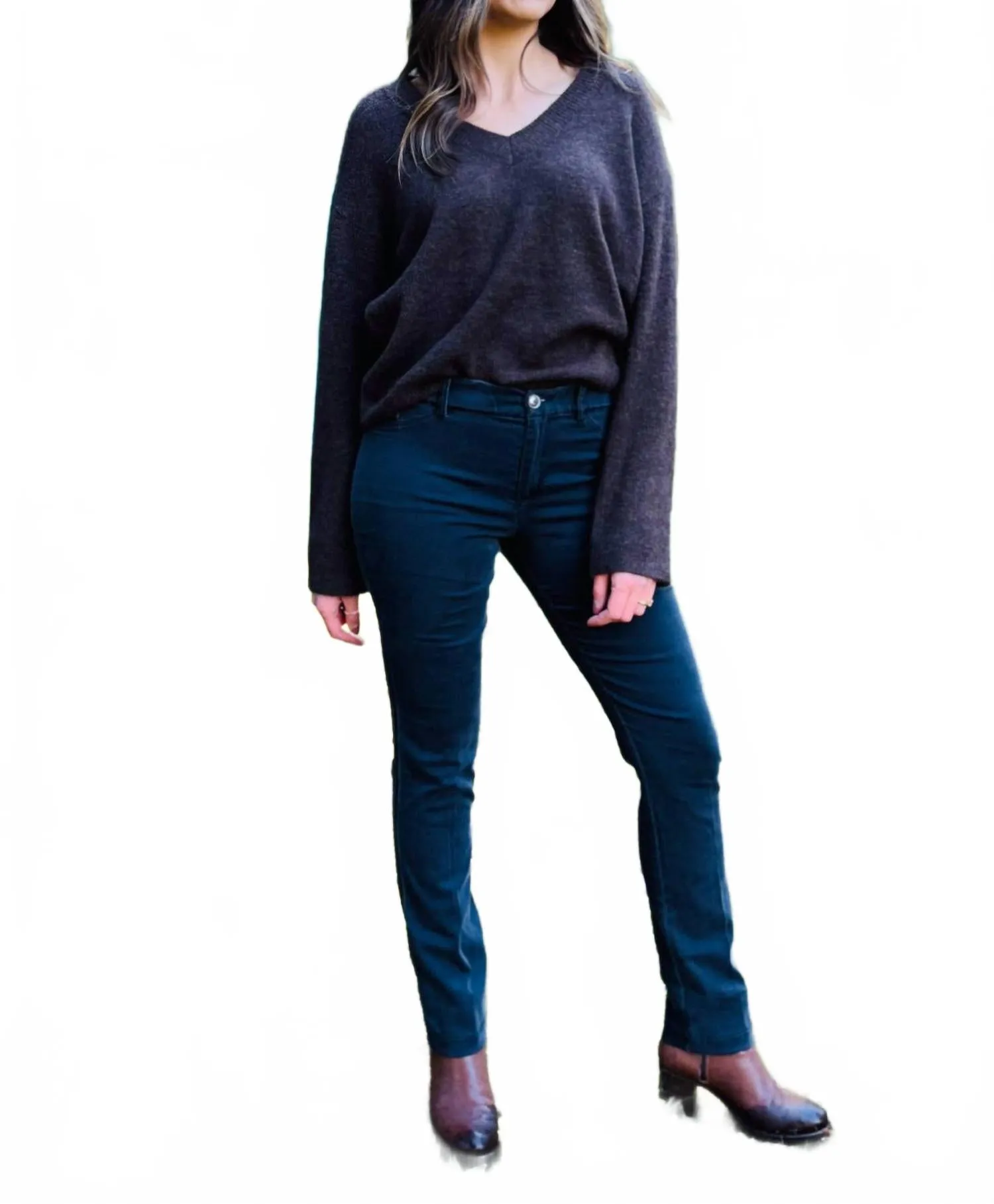 Knit Denim Ricki Jean In Grey