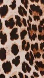 Koa Button Up Top - Leopard Print