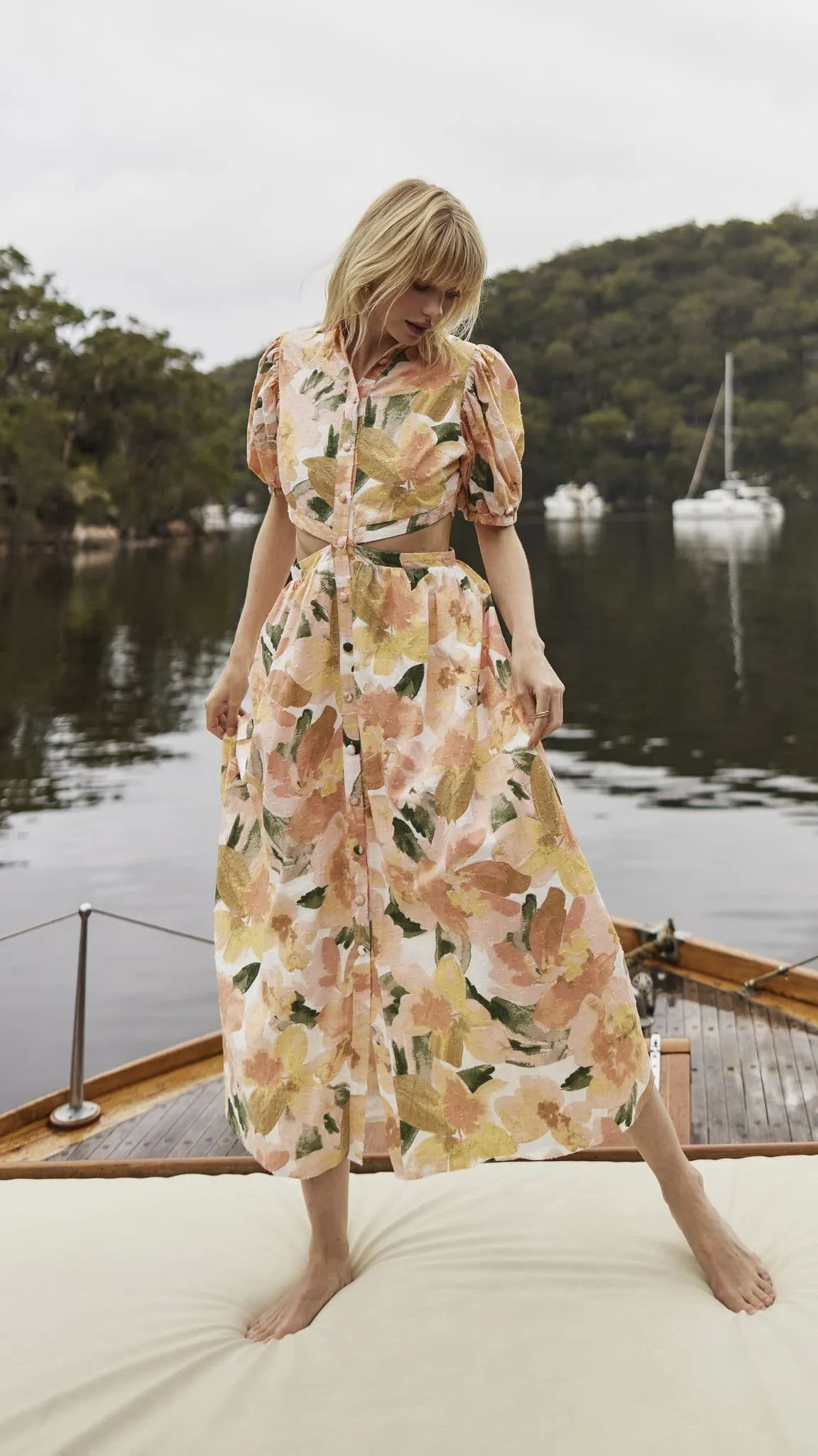 Kylo Midi Dress - Mallorca Floral