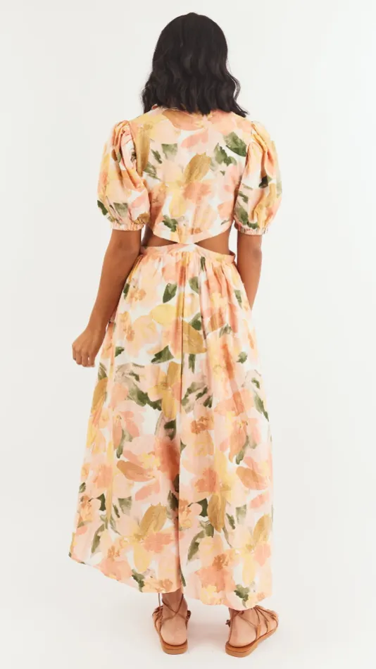 Kylo Midi Dress - Mallorca Floral
