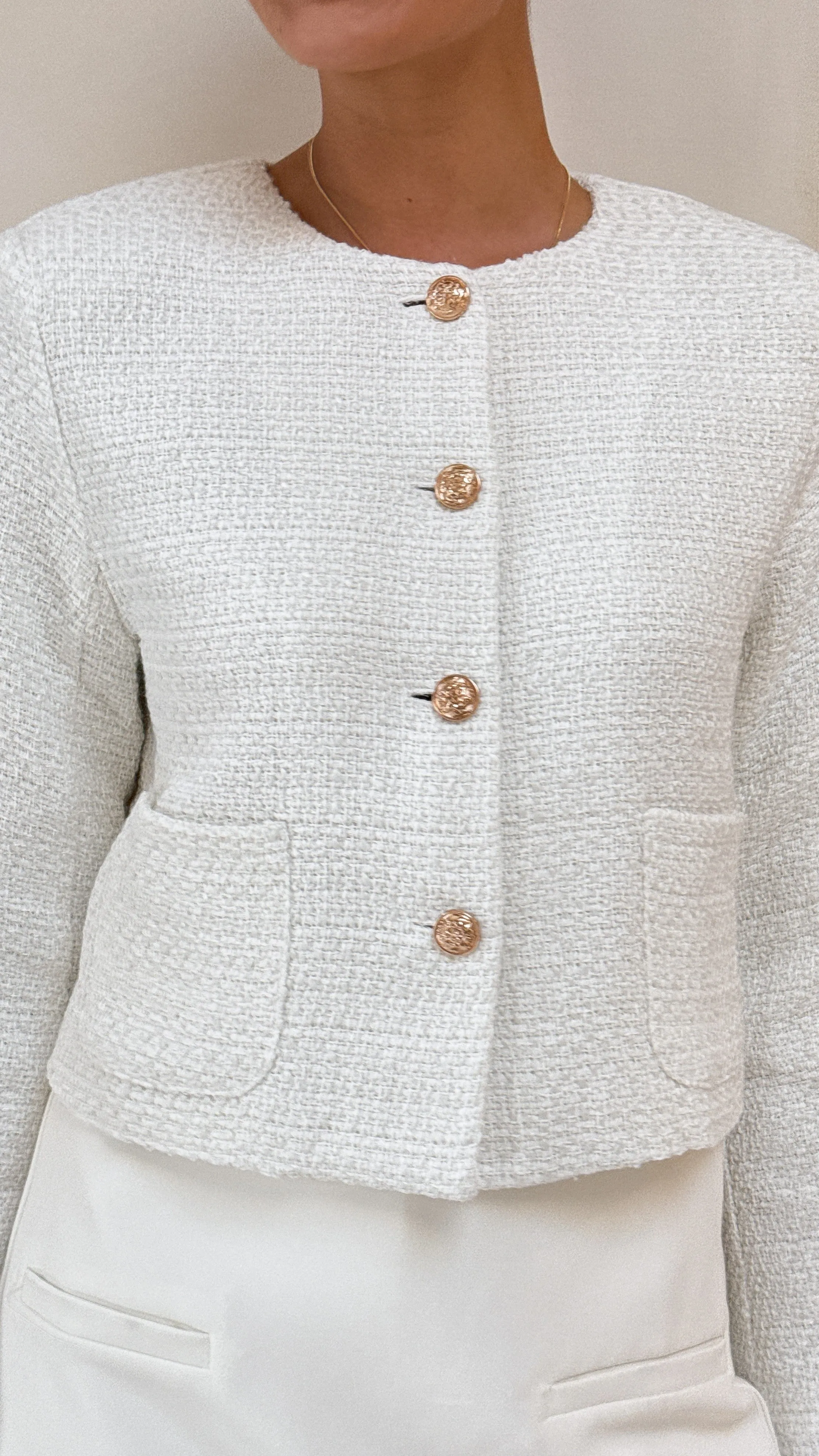 Laina Jacket - White
