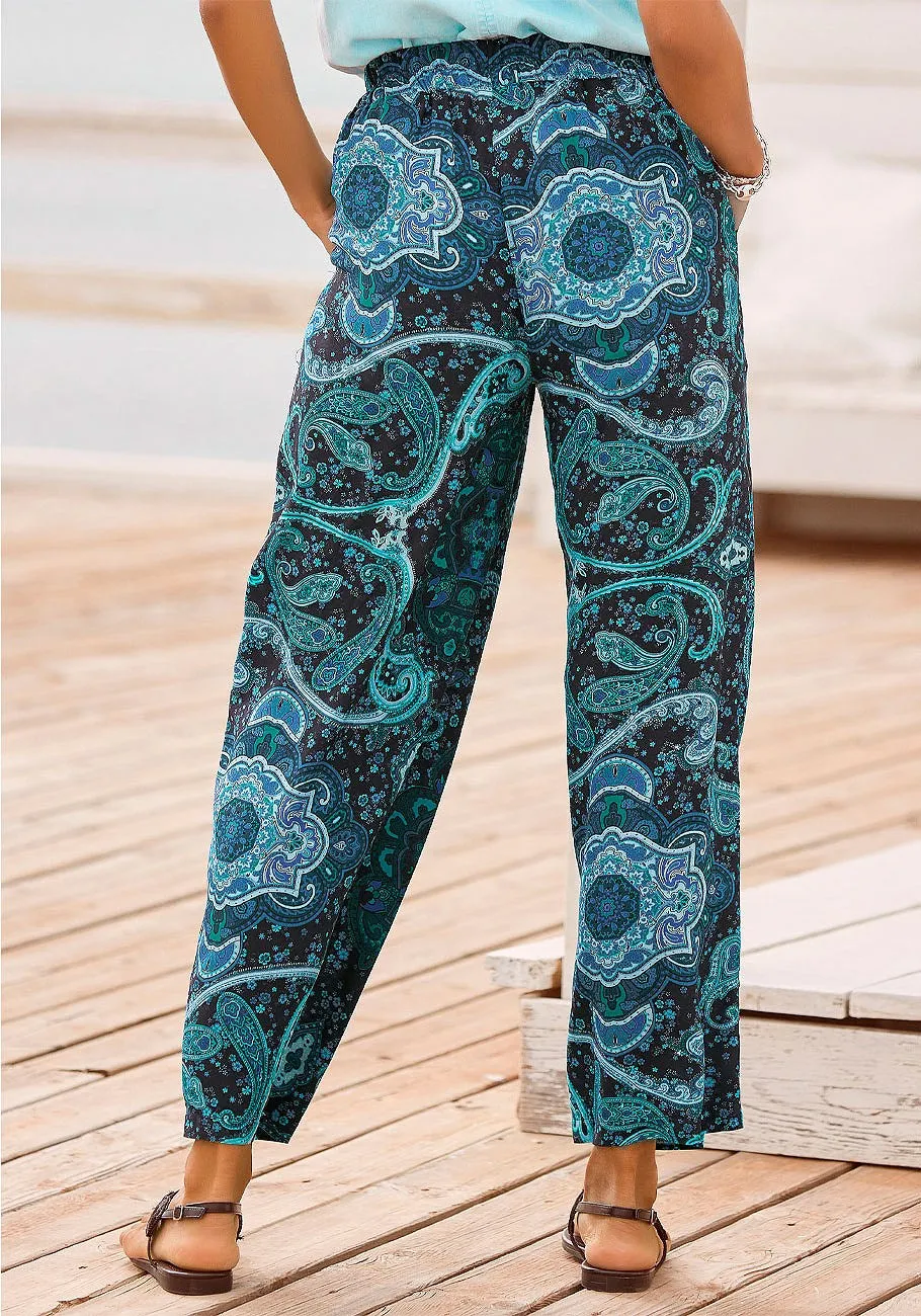 LASCANA Women's Patterned Pants