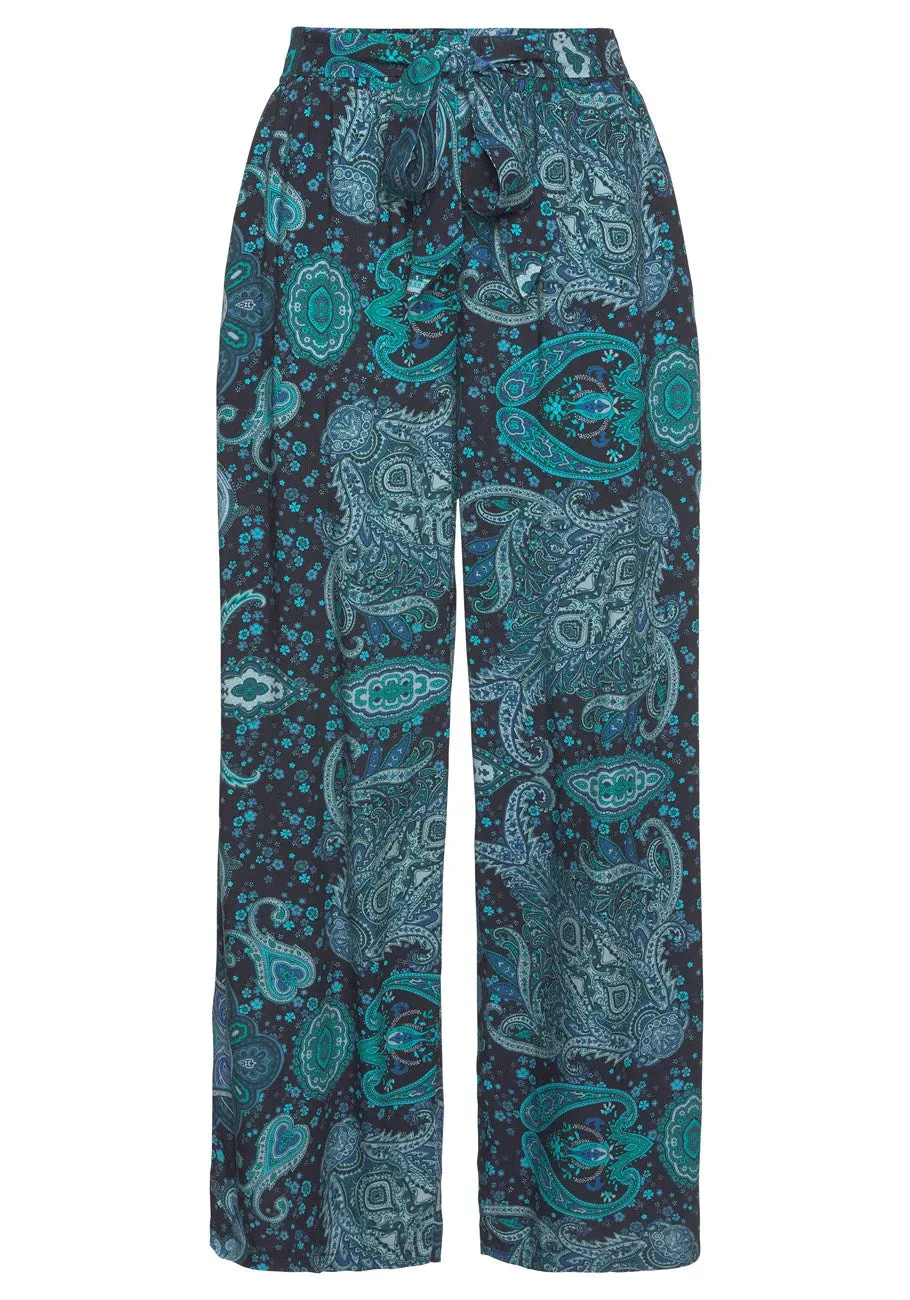 LASCANA Women's Patterned Pants