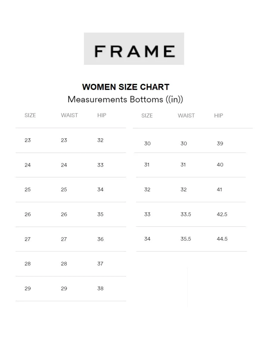 Le Slim Palazzo High Rise Jeans In Crossings
