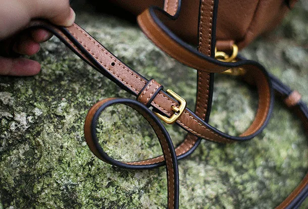 Leather Cute Womens Backpacks School Backpack Purse for Women
