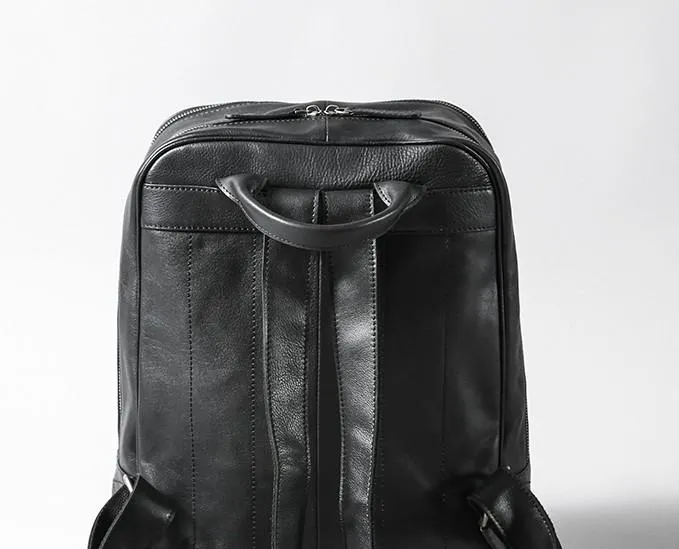 Leather Mens Cool Backpack Large Travel Bag Hiking Backpack for Men