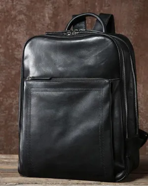Leather Mens Cool Backpack Large Travel Bag Hiking Backpack for Men