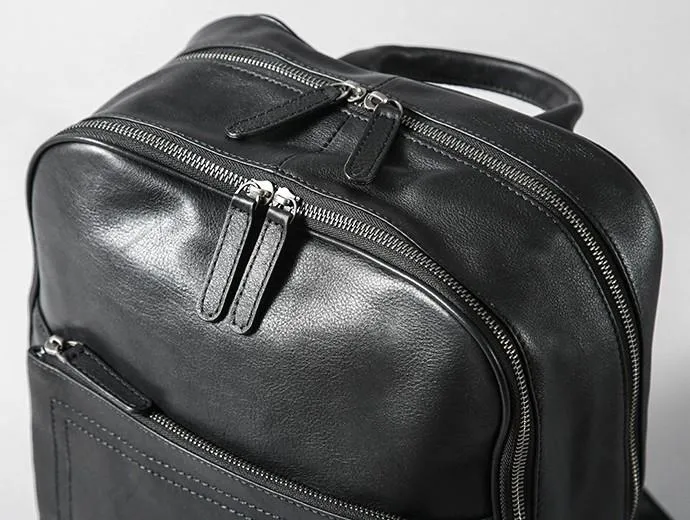 Leather Mens Cool Backpack Large Travel Bag Hiking Backpack for Men