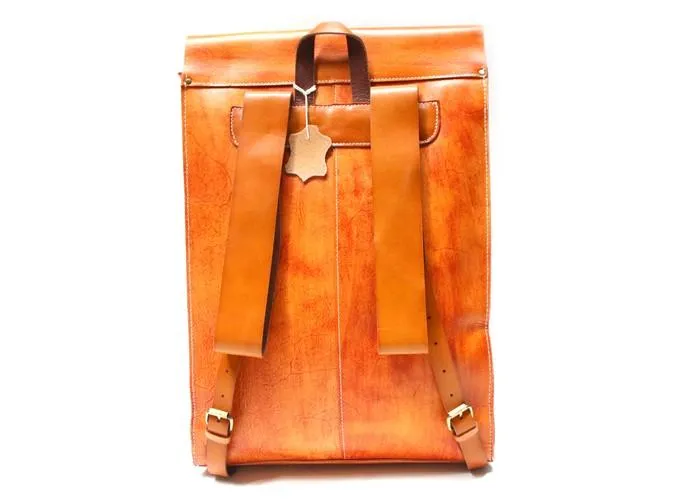 Leather Mens School Backpacks Travel Backpacks Laptop Backpack for men