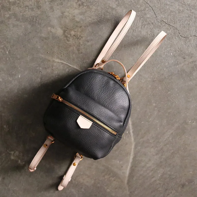 LEATHER Mini WOMEN Backpack Purse Small Backpack FOR WOMEN