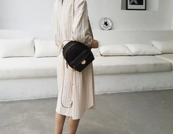 LEATHER Mini WOMEN Backpack Purse Small Backpack FOR WOMEN