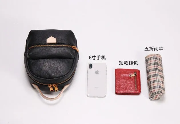LEATHER Mini WOMEN Backpack Purse Small Backpack FOR WOMEN