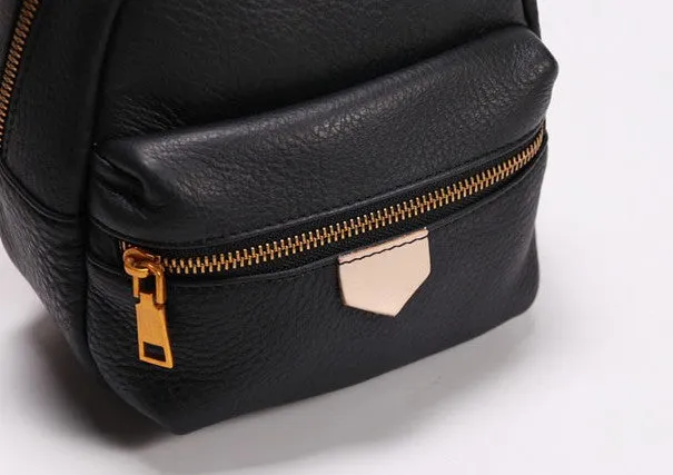 LEATHER Mini WOMEN Backpack Purse Small Backpack FOR WOMEN