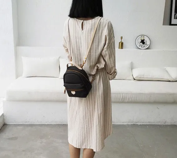 LEATHER Mini WOMEN Backpack Purse Small Backpack FOR WOMEN
